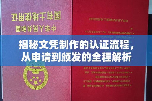 芦竹揭秘文凭制作的认证流程，从申请到颁发的全程解析