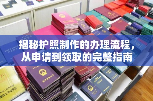 芦竹揭秘护照制作的办理流程，从申请到领取的完整指南