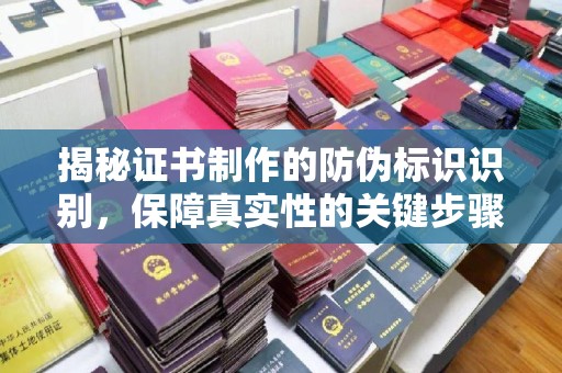 芦竹揭秘证书制作的防伪标识识别，保障真实性的关键步骤
