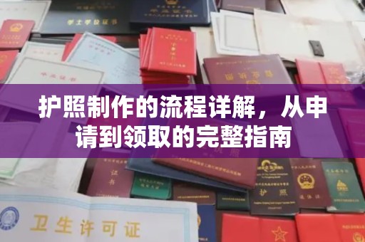 芦竹护照制作的流程详解，从申请到领取的完整指南