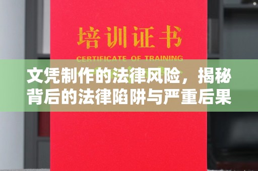芦竹文凭制作的法律风险，揭秘背后的法律陷阱与严重后果