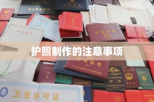 芦竹护照制作的注意事项
